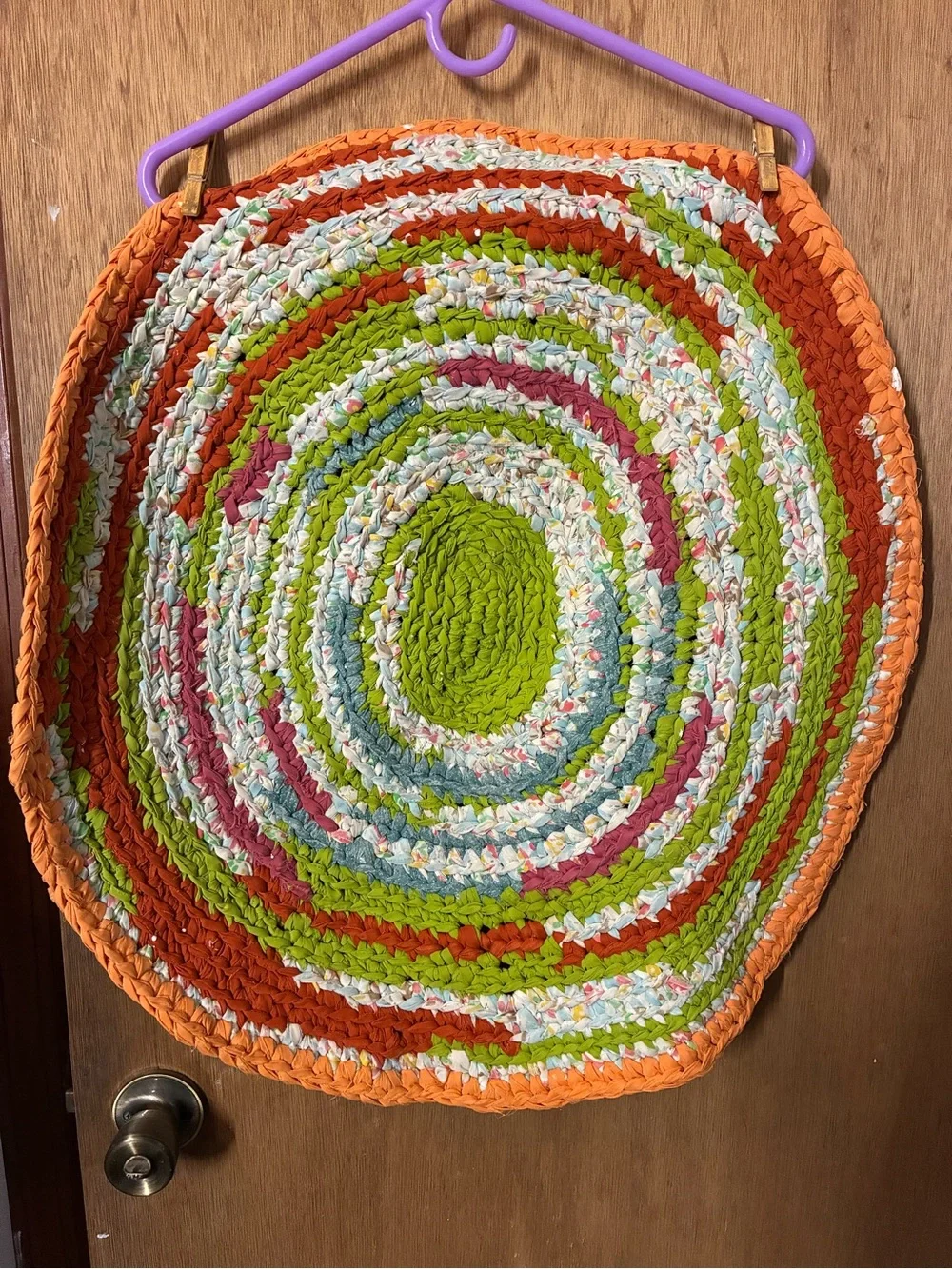Old Fashioned Rag Rug